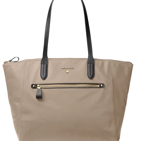 michael kors kelsey top zip medium tote|michael kors tote with zipper.